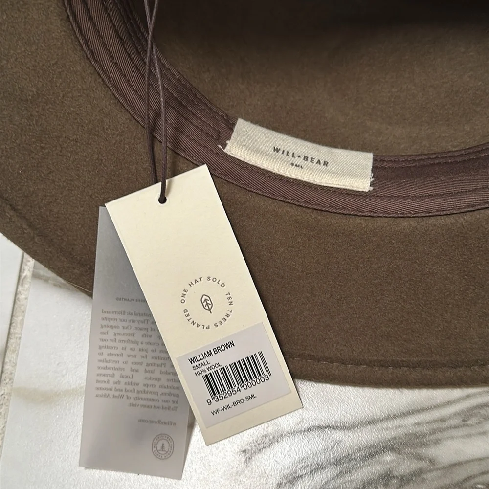 Chic Brown Women's Fedora Hat - Picture 5 of 14
